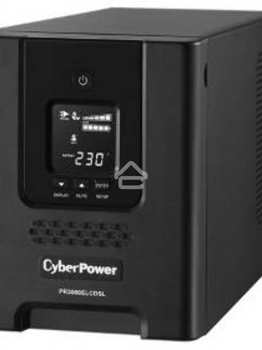 Источник бесперебойного питания CyberPower PR3000ELCDSL 3000VA/2700W USB/RJ11/45 (9 IEC)