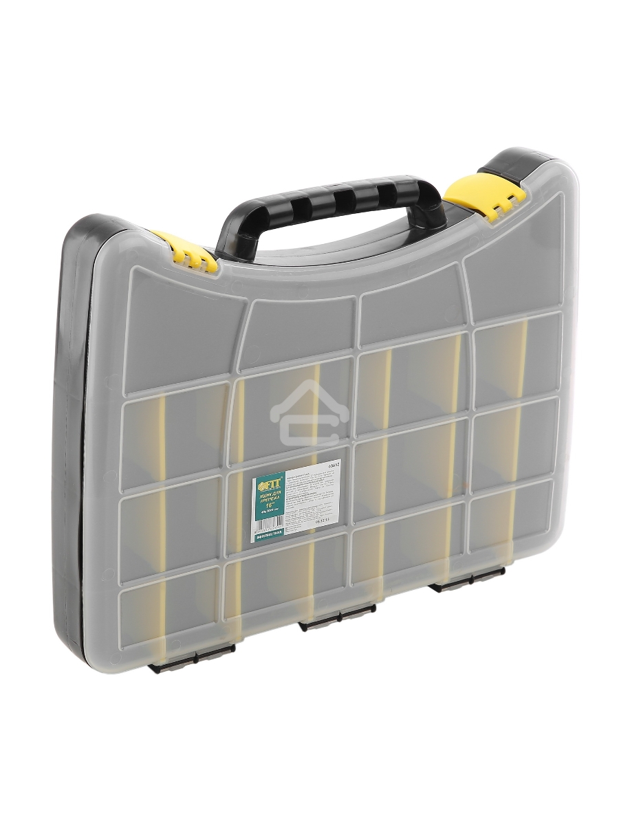 Ящик FIT 65652для крепежапластиковый 40*30*6 см