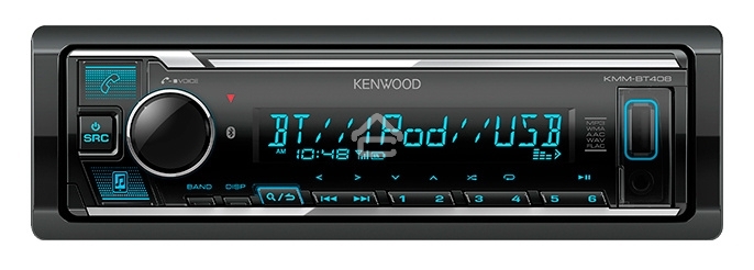 Автомагнитола Kenwood KMM-BT408 1DIN 4x50Вт