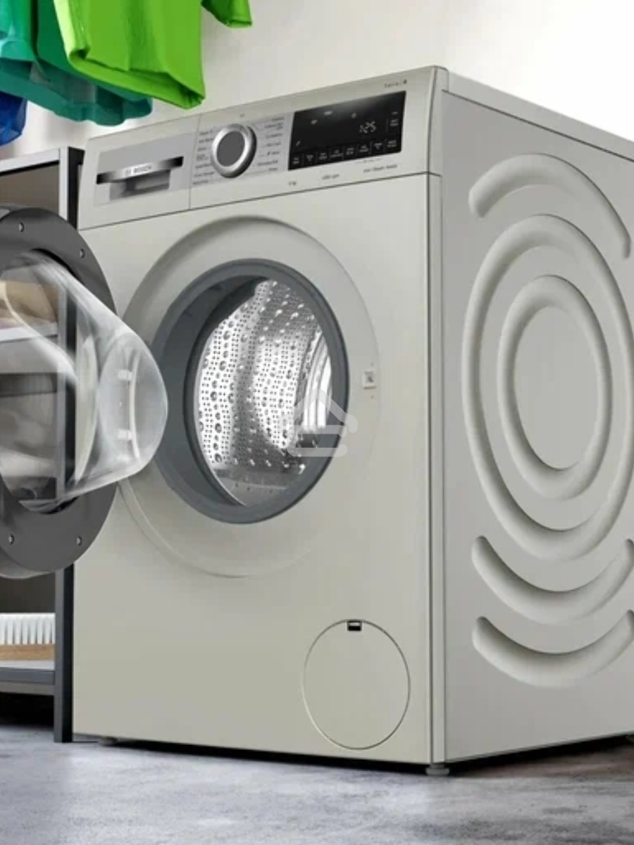 Стиральная машина Bosch Serie 4 WGA2440XME серебристый, загрузка фронтальная 9 кг, 1400 об/мин., класс: А+++