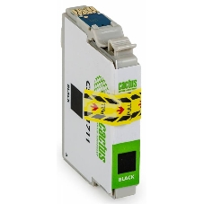 Картридж струйный Cactus CS-EPT1711 черный (14,6 мл) для Epson Expression Home XP-33/103/203/207/303/306/403/406