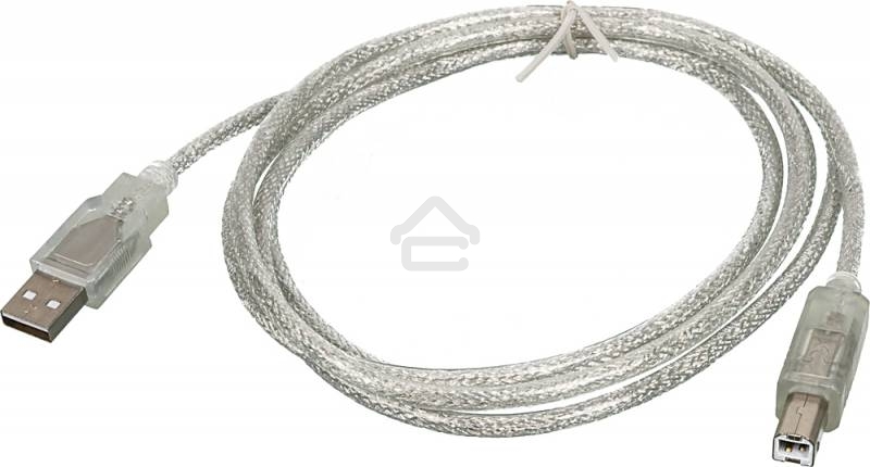 Кабель USB2.0 Ningbo USB A (m)/USB B (m) 1.8м прозрачный