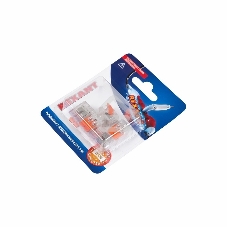 Соединительная компактная рычажковая клемма Rexant 2-проводная прозрачная (0,14-4 мм²) 5 шт.