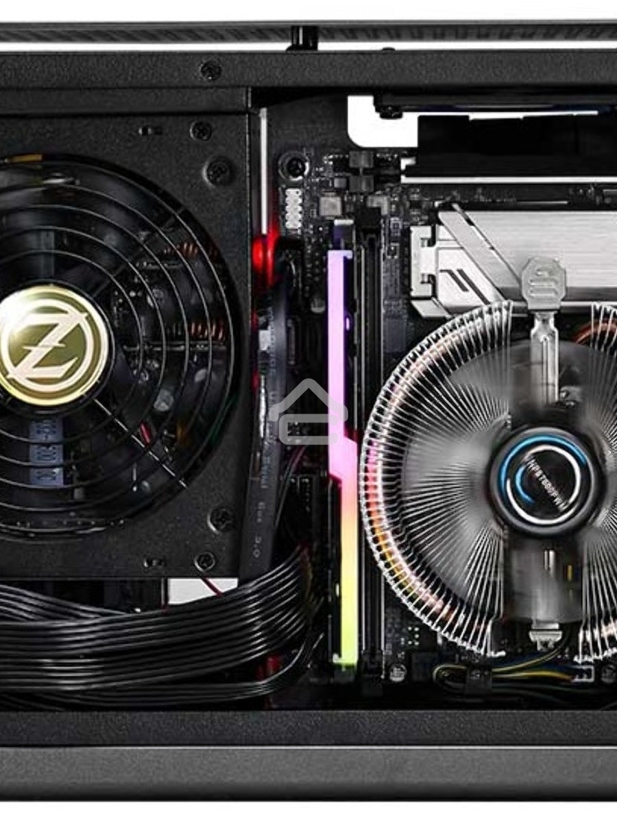 Компьютерный корпус MINITOWER MITX W/O PSU M2 MINI SILVER ZALMAN