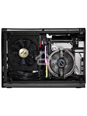 Компьютерный корпус MINITOWER MITX W/O PSU M2 MINI SILVER ZALMAN