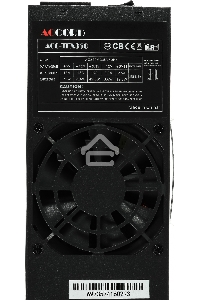 Блок питания Accord, ACC-TFX350, 350Вт, 80мм, черный