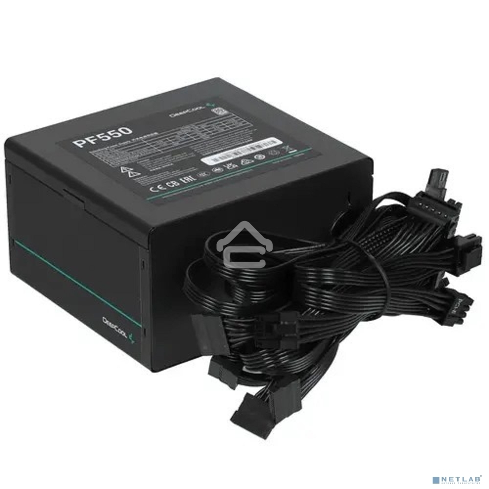 Блок питания Deepcool / GamerStorm PF550, 550Вт, 80 PLUS, 120мм, черный