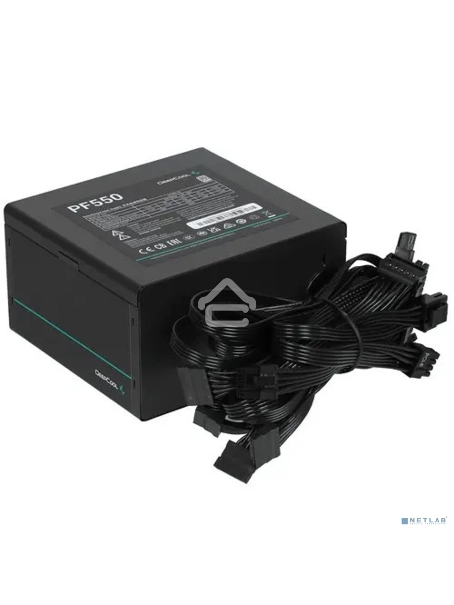Блок питания Deepcool / GamerStorm PF550, 550Вт, 80 PLUS, 120мм, черный
