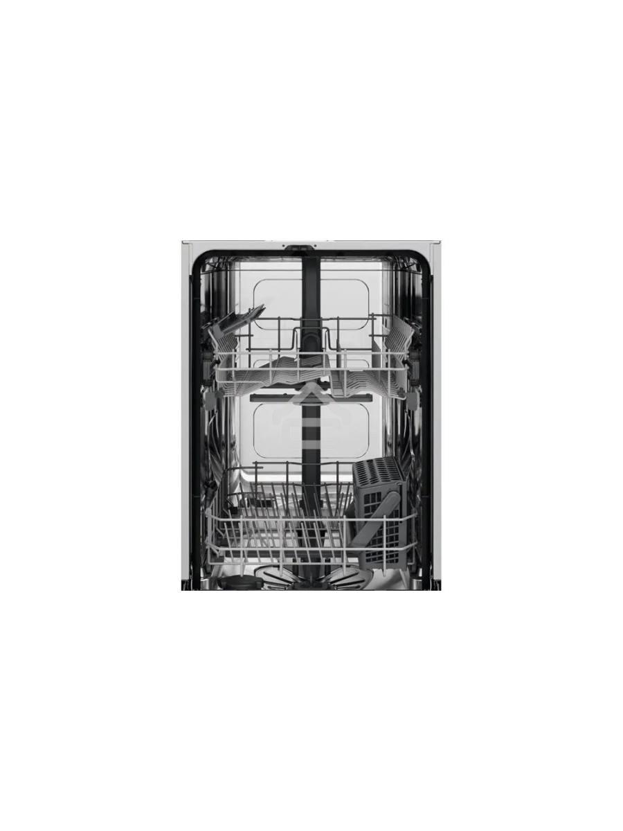 Встраиваемая посудомоечная машина Electrolux EEA71210L, черный, 44.6 см, 9 компл., 49 дБ, класс F