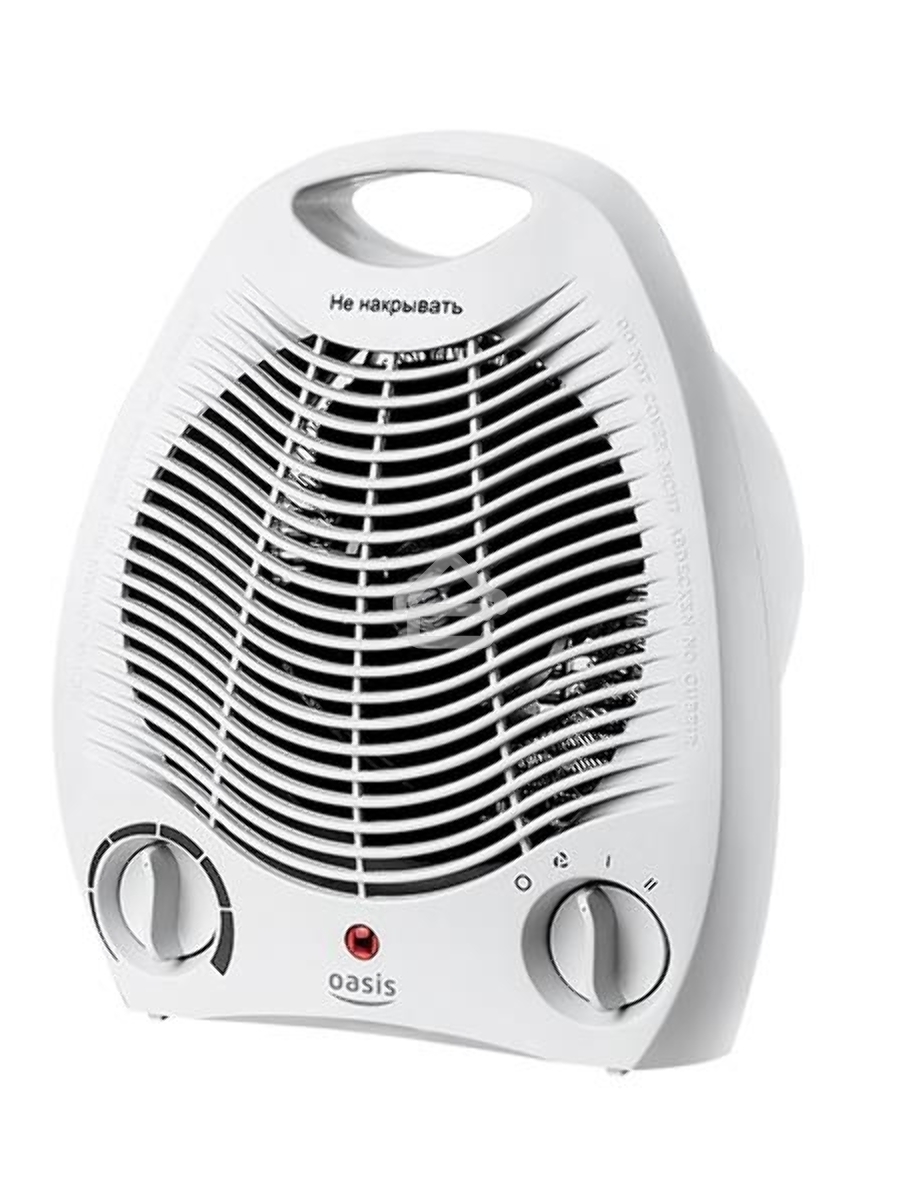 Тепловентилятор Oasis SB-20R белый, 2000 Вт, 20 м2