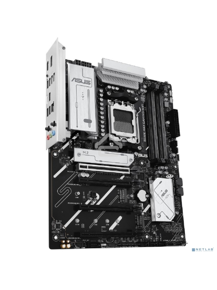 Материнская плата ASUS B650E MAX GAMING WIFI, AM5, AMD B650, 4xDDR5, 4xSATA, 3xM.2, 1xPCIe 5.0 x16, 1xPCIe 4.0 x16, 2xPCIe 3.0 x1, 1xDP, 1xHDMI, 1x2.5Gb LAN, Wi-Fi 6E, Bluetooth 5.3, 4xUSB-A 10Gbps, 1xUSB-C 10Gbps, 2xUSB-A 5Gbps, 2xUSB-A 2.0, 3x3.5 мм, 7.