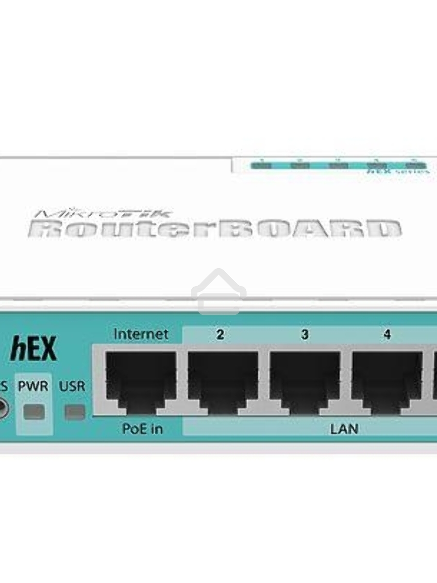 Роутер MikroTik RB750Gr3 hEX (RouterOS L4) with power supply and case 5 port 10/100/1000 гигабитный высокопроизводительный Ethernet
