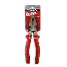 Плоскогубцы MATRIX, Standard, 200 мм, комбинированные шлифованные, пластмассовые рукоятки 16974