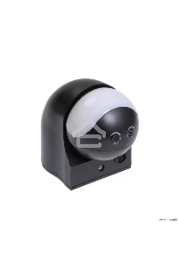 Датчик движения Iek LDD10-010-1100-002  ДД 010 черный, макс. нагрузка 1100Вт, угол обзора 180град., дальность 10м, IP44, ИЭК