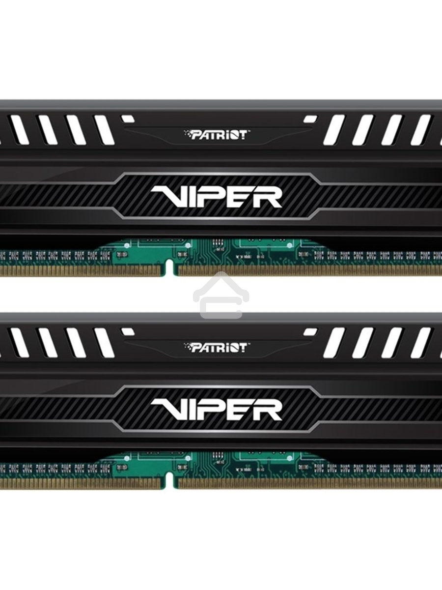 Оперативная память Patriot Viper 3, DDR3, 16GB (2x8 GB), 1866 MHz, CL10, DIMM, радиатор, черный