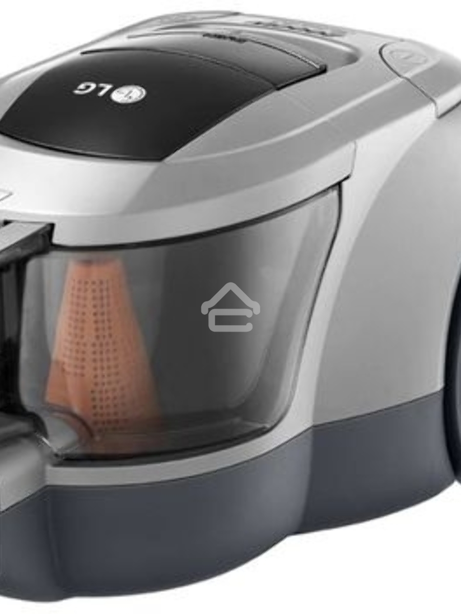 Пылесос LG VC5420NNTS серебристый/черный, 380/2000 Вт, уборка сухая, пылесборник контейнер 1.3 л