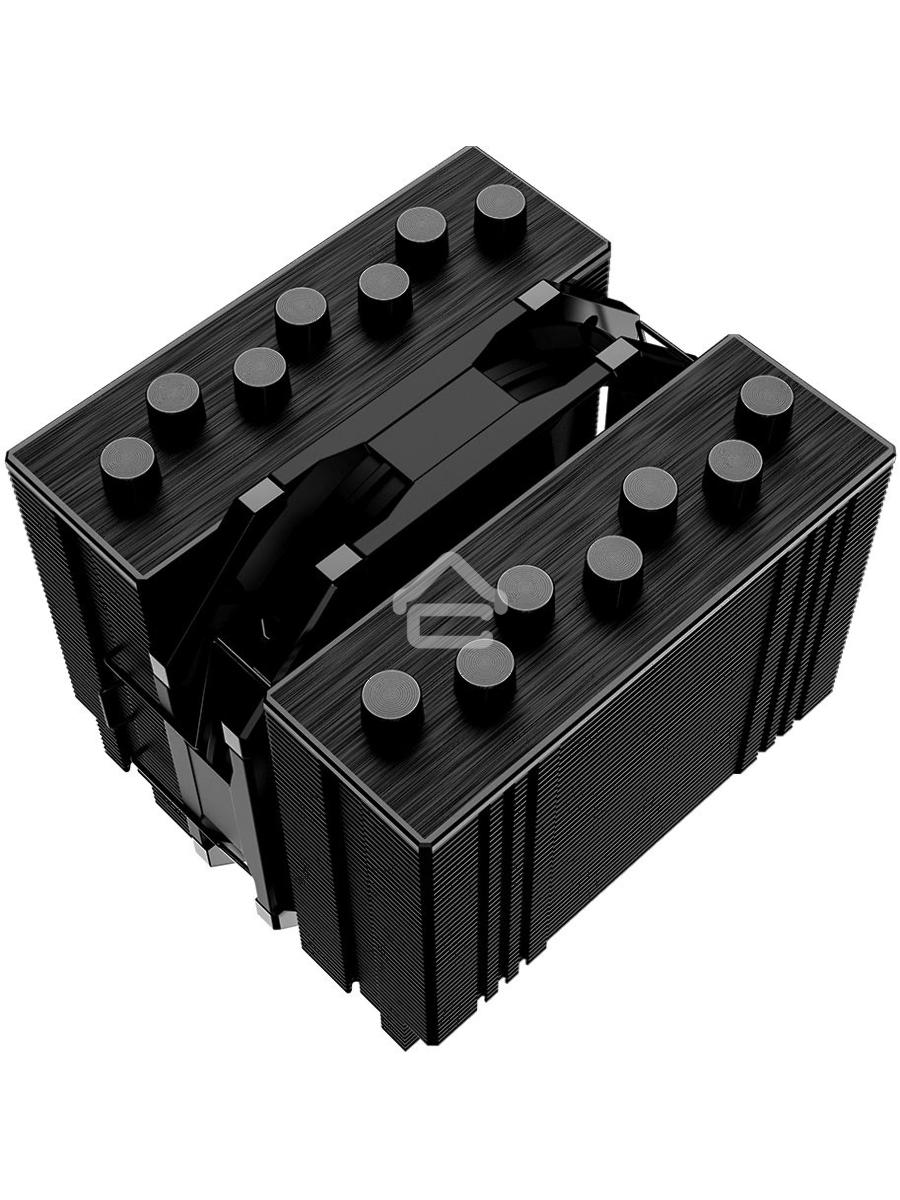 Кулер ID-COOLING SE-207-XT SLIM черный 120мм алюминий+медь 1800rpm 35db 4-pin 220W 135мм