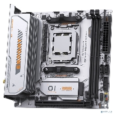 Материнская плата MAXSUN MS-eSport B650ITX WIFI ICE, AM5, AMD B650, 2xDDR5, 2xSATA, 2xM.2, 1xPCIe 5.0 x16, 1xHDMI 1.4, 1xDP, 1x2.5Gb LAN, Wi-Fi 6, Bluetooth 5.2, 2xUSB-A 5Gbps, 4xUSB-A 2.0, 3x3.5 мм, 7.1, Mini-ITX