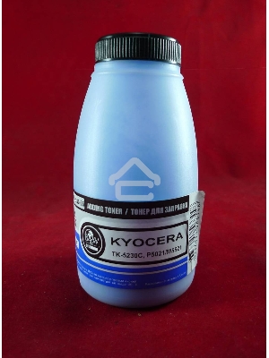 Тонер для Kyocera TK-5230C, P5021/M5521 Cyan (фл. 35г) 2.2K B&W Premium фас. Россия