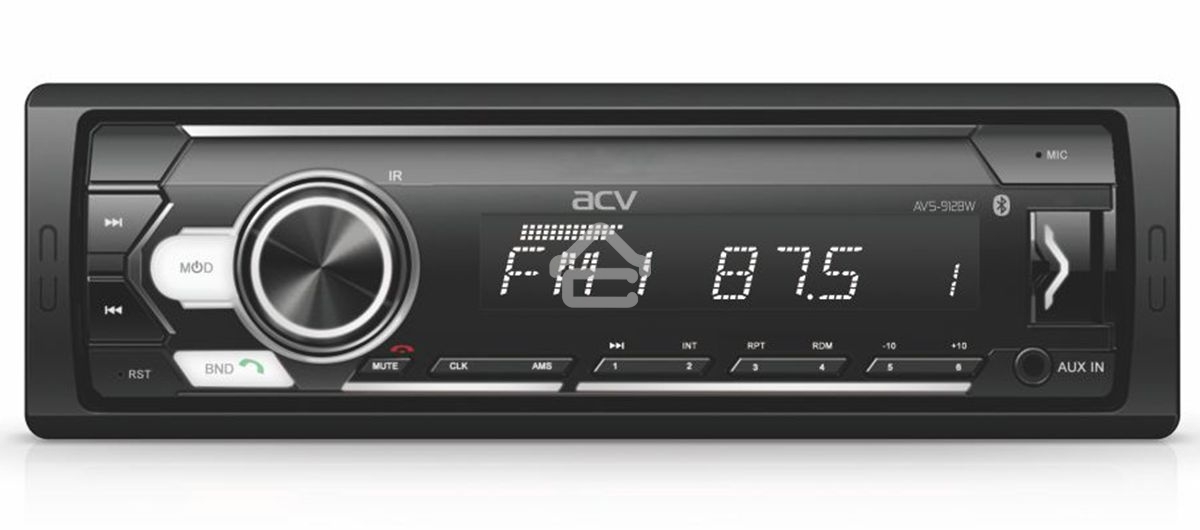 Автомагнитола ACV AVS-912BW 1DIN 4x50Вт