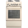 Плита электрическая De Luxe 5004.16э 016 бежевый, конфорок 4 шт, духовка 46 л, гриль, 50 см x 85 см x 50 см