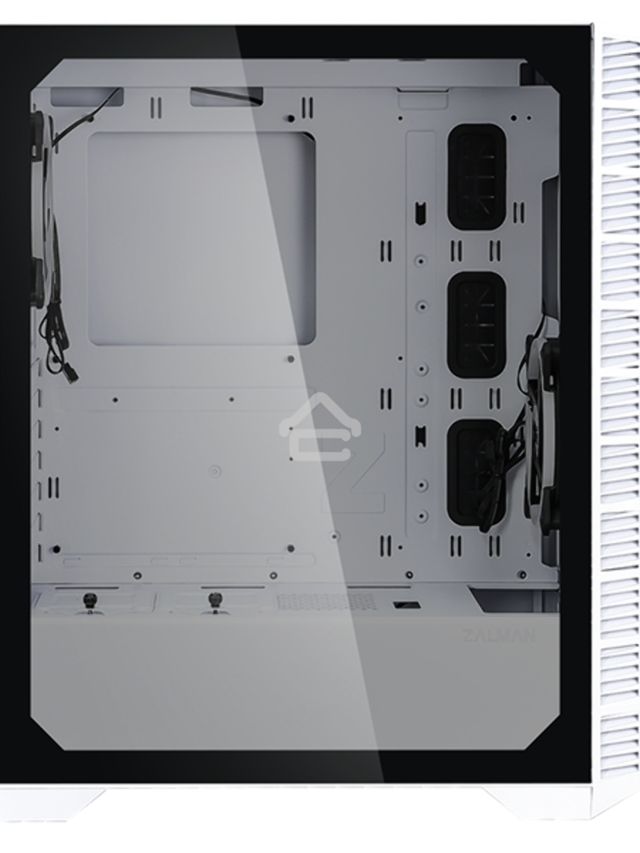 Компьютерный корпус MIDITOWER ATX W/O PSU Z3 ICEBERG WHITE ZALMAN