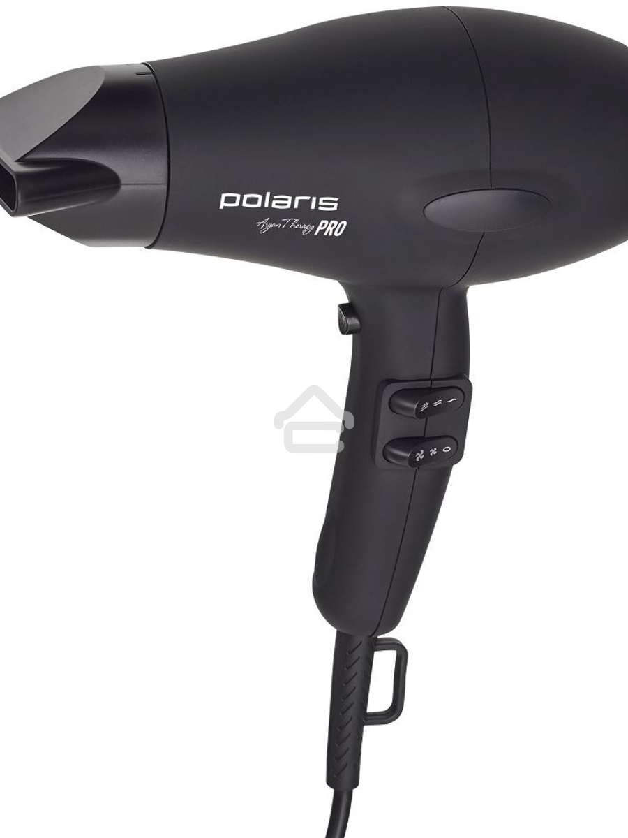 Фен Polaris PHD2099ACi Argan Therapy PRO черный 2000Вт