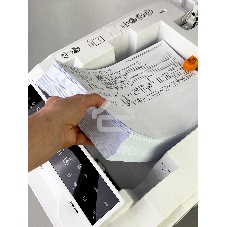 Уничтожитель документов ГЕЛЕОС АП55-5, DIN P-5 (5 ур-нь секр.), фрагмент 1,9х12мм, АВТОПОДАЧА 400 лист (70г/м2), пл.карты/скрепки/скобы, 55 литров