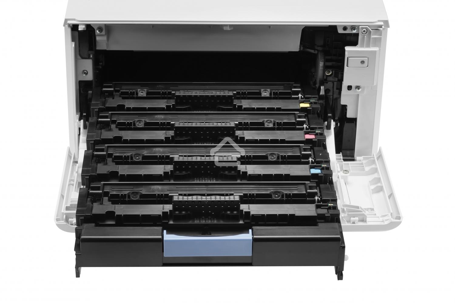 Принтер лазерный HP Color LaserJet Pro M455dn (3PZ95A), A4, цветной, печ. до 27 стр/мин., 600 x 600 dpi, USB, RJ-45, Air Print, Mopria