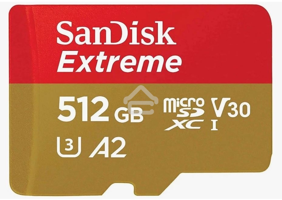 Флеш карта microSD 512Gb SanDisk microSDXC Class 10 UHS-I A2 C10 V30 U3 Extreme 190MB/s