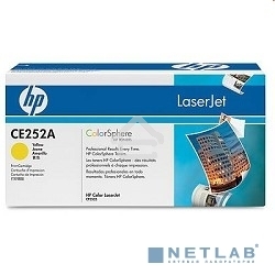 Картридж лазерный HP CE252A желтый для CLJ CM3530/CP3525 7000стр.