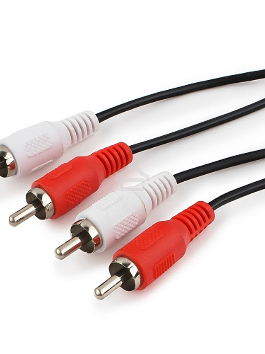 Кабель аудио Cablexpert CCA-2R2R-7.5M, 2xRCA - 2xRCA, 7,5м