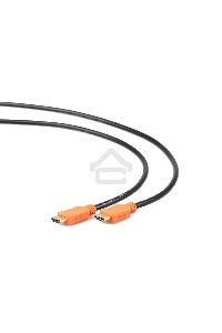 Кабель Cablexpert HDMI CC-HDMI4L-15, 19M/19M, v2.0, серия Light, позол.разъемы, экран, 4.5м, черный, пакет
