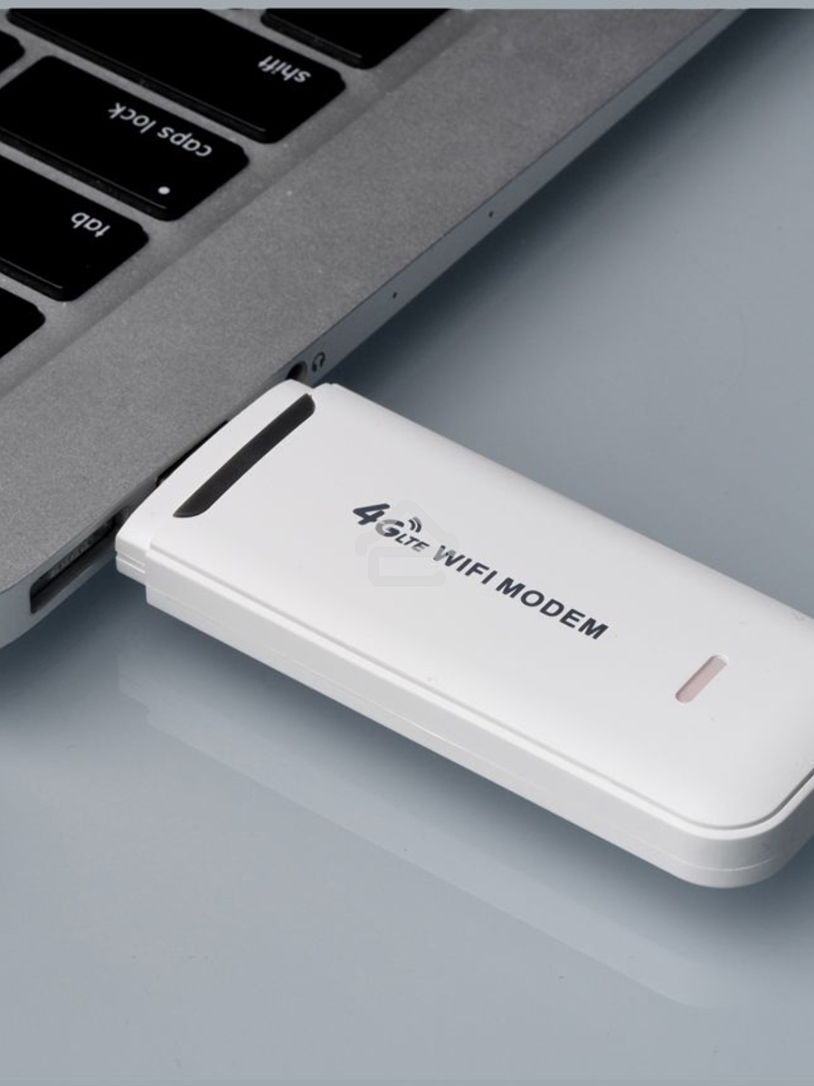 Модем 3G/4G Anydata W150 USB Wi-Fi Firewall +Router внешний белый