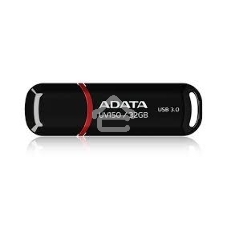Флешка USB ADATA UV150 (AUV150-32G-RBK), 32Gb, USB 3.0, R/W 100/30, черный