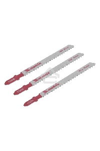 Полотна для электролобзика по металлу, 3 шт. T127D, 75 х 3мм, HSS Matrix