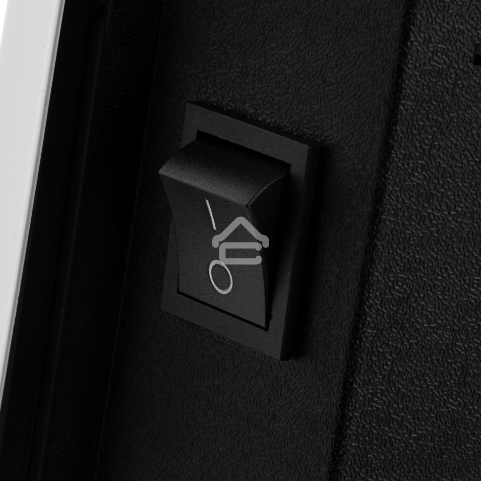 Конвектор электрический гибридный Denzel HybridX-1000 белый, 1000 Вт, 20 м2, термостат, дисплей