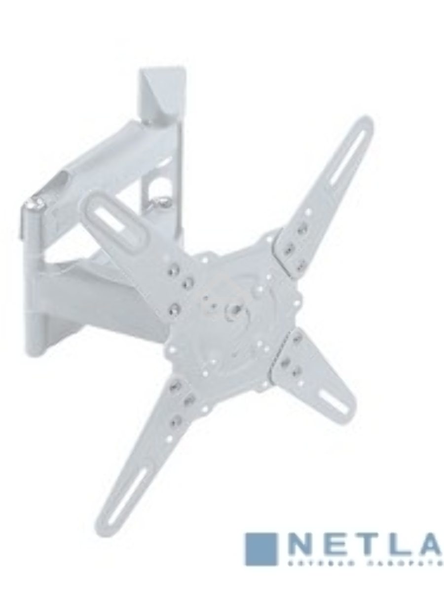 Кронштейн Kromax ATLANTIS-40 white, Наклонно-поворотный, 22