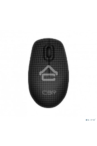 Мышь беспроводная CBR CM 499 Carbon черный, 1200 dpi, радиоканал, USB, кнопки - 3