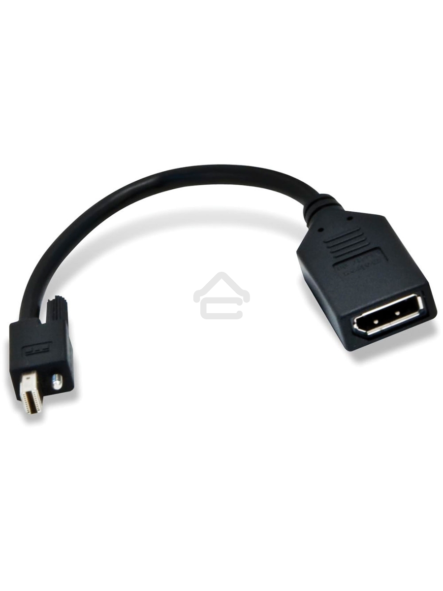 Переходник Sapphire W010-0051-00, CABLE, MINI DISPLAY PORT(M) TO STD DISPLAY PORT (F) W/LATCH-130MM