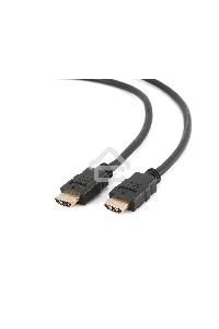 Кабель Cablexpert HDMI CC-HDMI4-10, 19M/19M, v2.0, медь, позол.разъемы, экран, 3м, черный, пакет