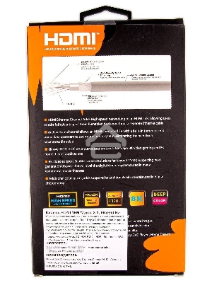 Кабель HDMI 19M/M,ver. 2.1, 8K@60 Hz 0.5m метал разъемы, нейлоновая оплетка Telecom <TCG300-0.5M> Кабель HDMI 19M/M,ver. 2.1, 8K@60 Hz 0.5m метал разъемы, нейлоновая оплетка Telecom