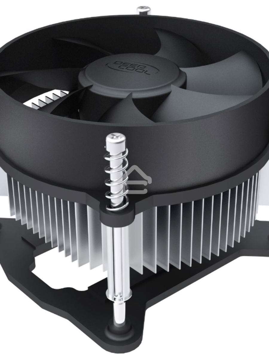 Кулер для процессора DEEPCOOL CK-11508 черный, 92 мм, алюминий, 2200 об/мин, 30.1 дБ, 3 pin, 65 Вт, 70 мм