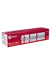 Автоматический выключатель EKF mcb47100-3-50C-pro  3P 50А (C) 10kA ВА 47-100 EKF PROxima