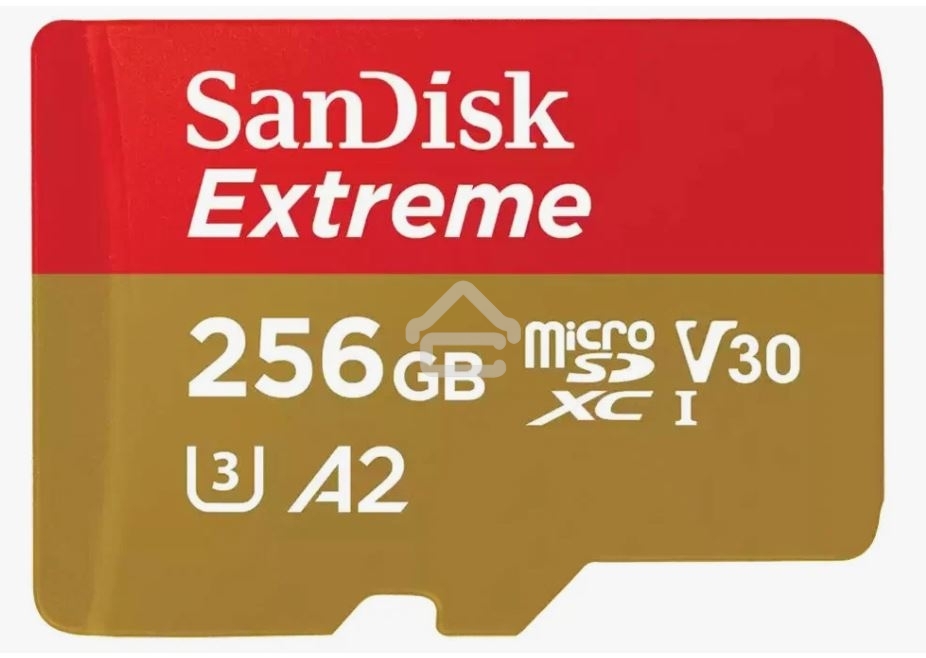 Флеш карта microSD 256GB SanDisk microSDXC Class 10 UHS-I A2 C10 V30 U3 Extreme 190MB/s