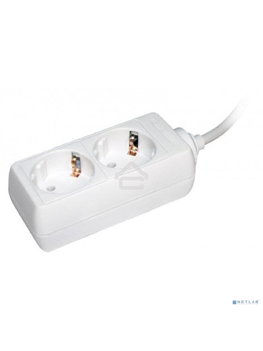 Удлинитель 2х3м с заземл. 16А IP20 У02 2P+PE ИЭК WYP10-16-02-03-Z-N