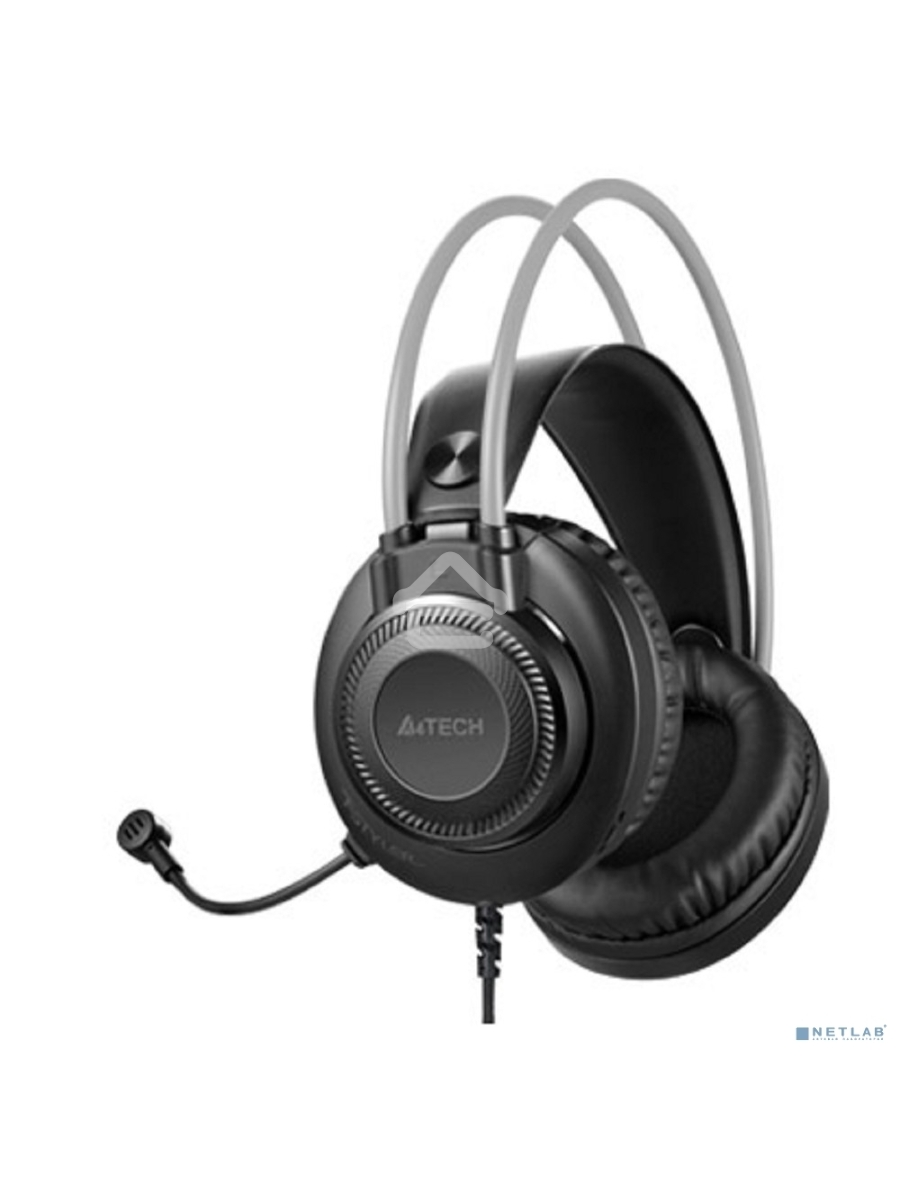 Наушники с микрофоном A4Tech Fstyler FH200i серый 1.8м накладные оголовье (FH200I GREY)