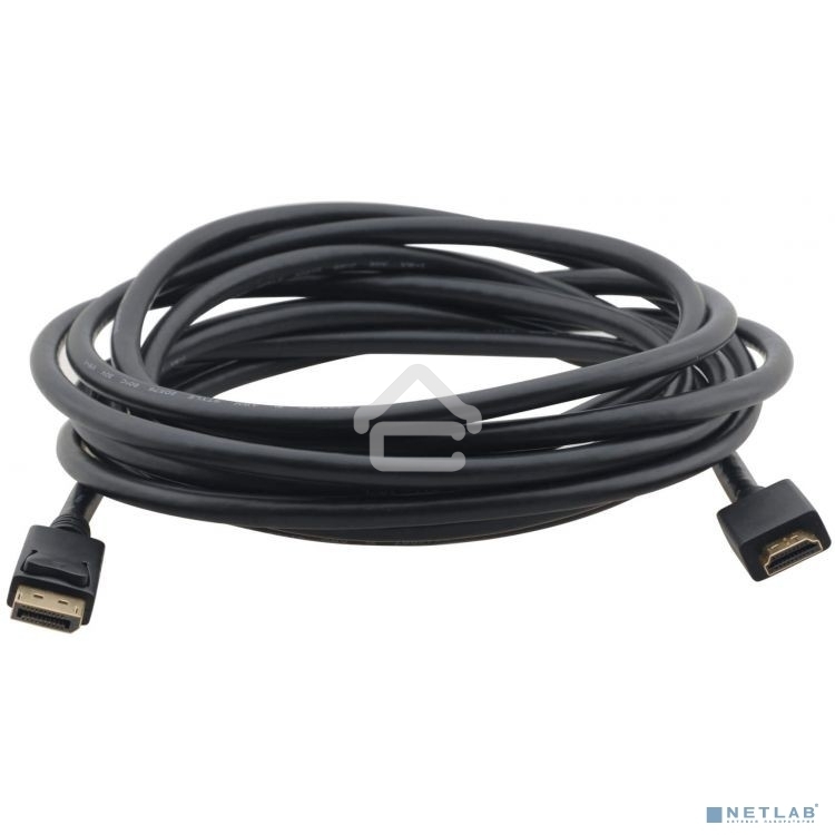 Кабель Kramer C-DPM/HM-6 DisplayPort-HDMI (Вилка - Вилка), 1,8 м