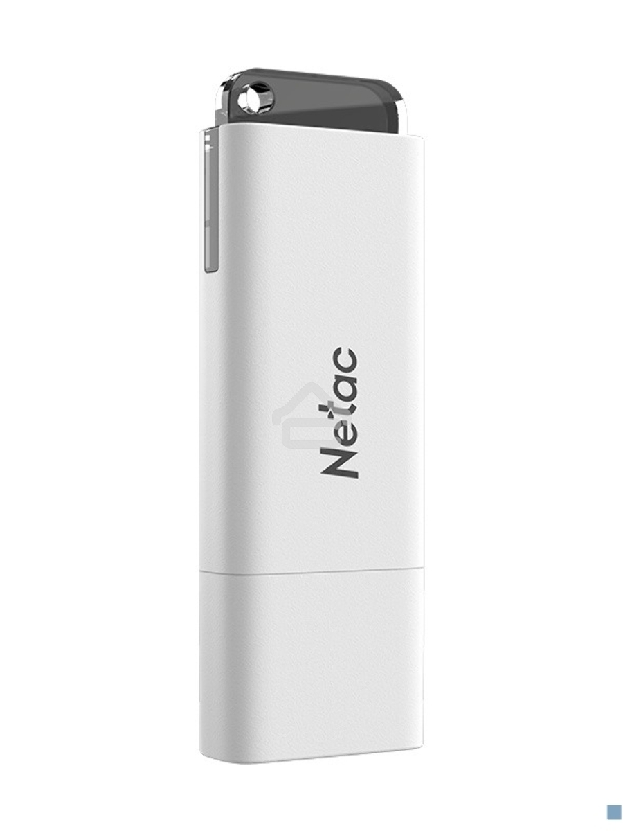 Флеш диск Netac 512Gb U185 NT03U185N-512G-30WH USB3.0 белый