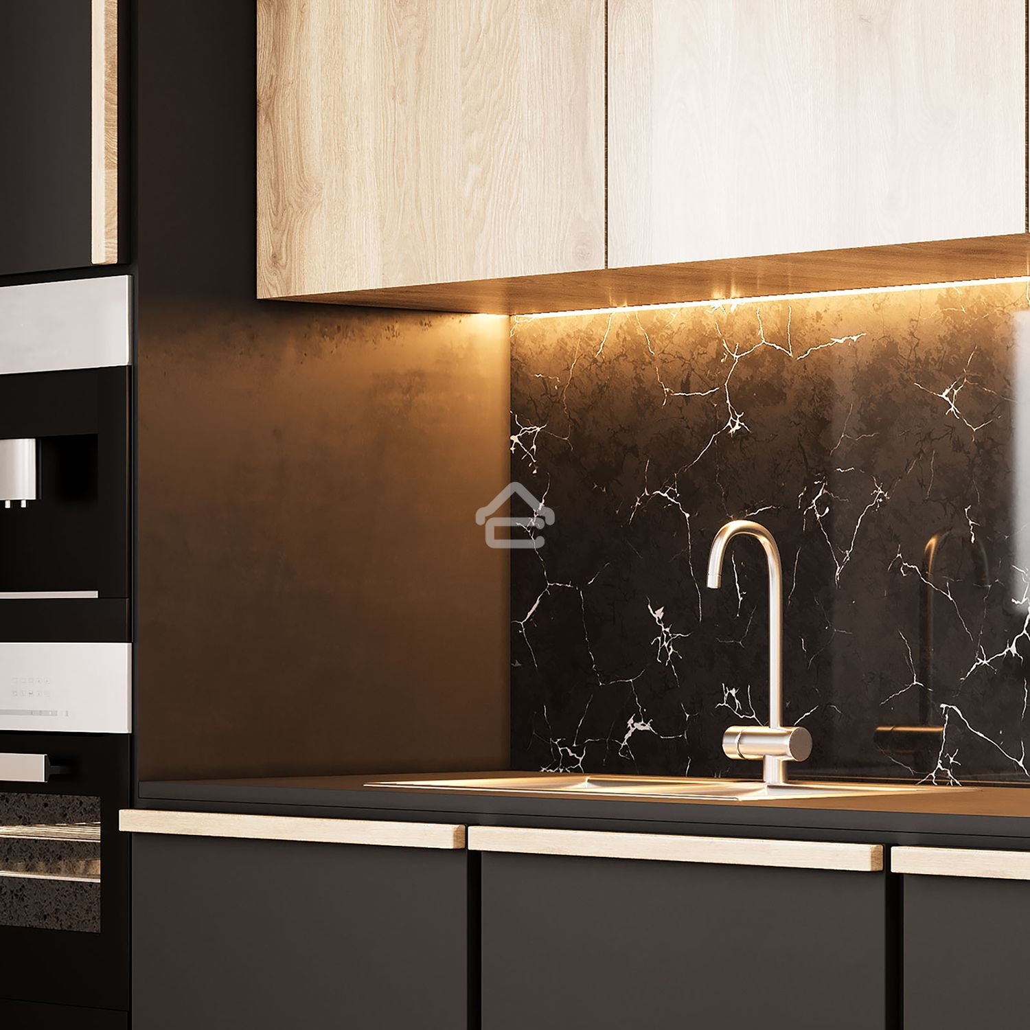 Лента светодиодная Basic в комплекте Gauss 12V 6W/m 600lm/m 3000K IP65 LED 5m 1/50